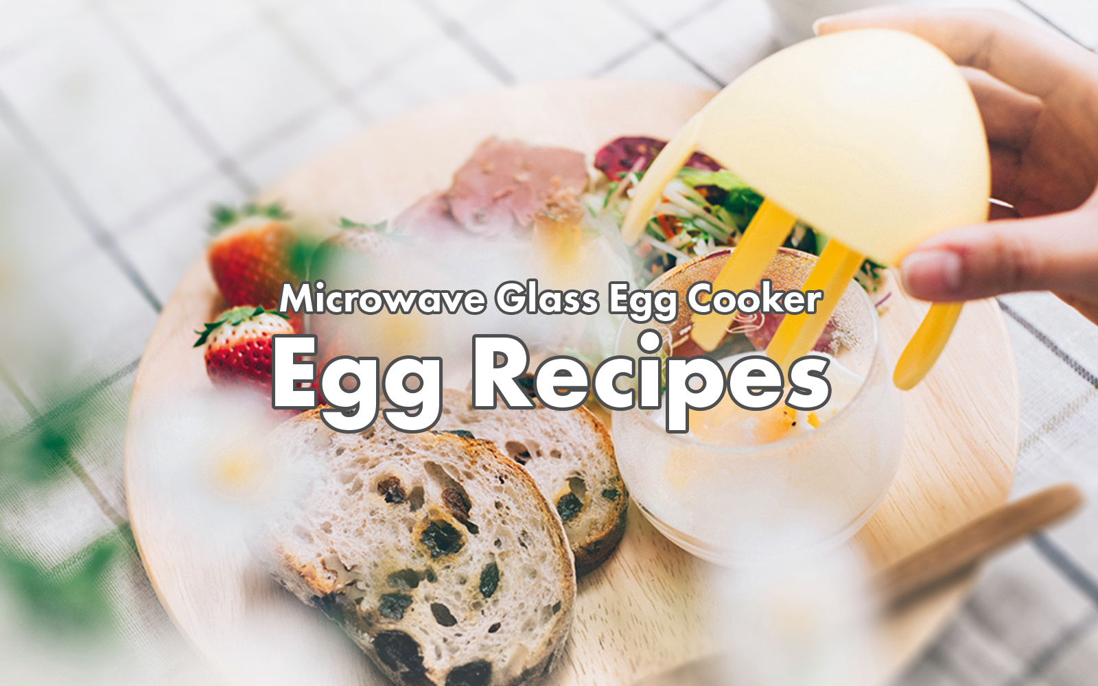 Glass microwave deals egg cooker