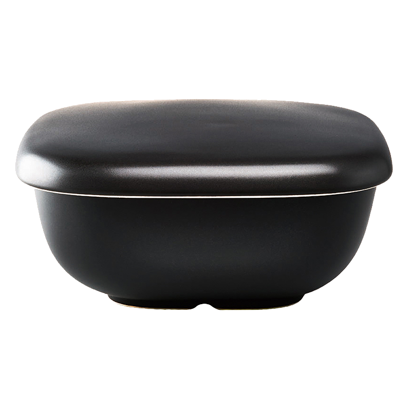 Toceram Ceramic Ohitsu Container for Cooked Rice 3-Go - Globalkitchen Japan