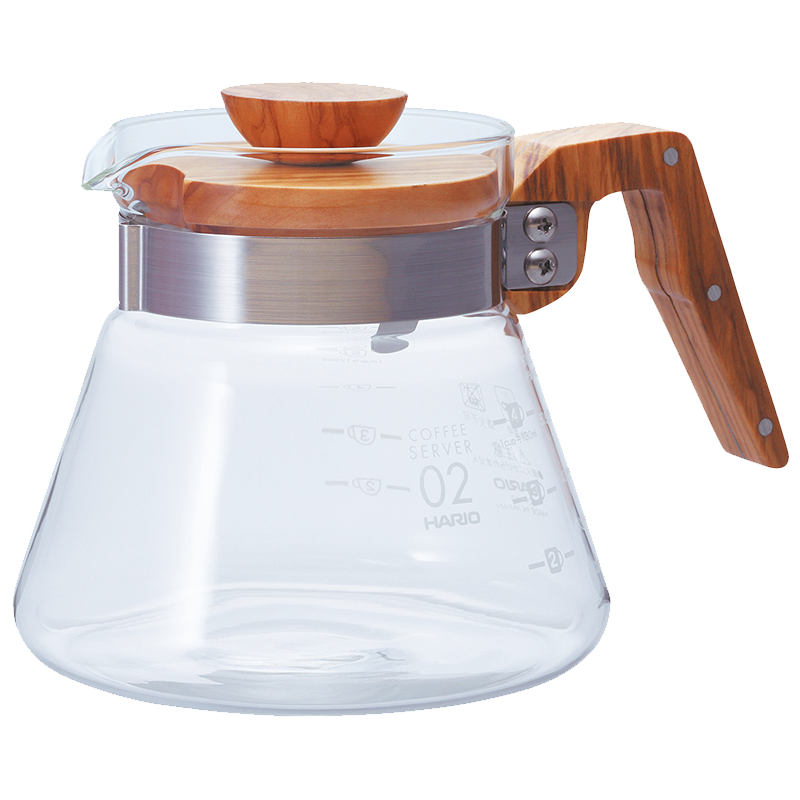 Hario V60 Glass Range Coffee Server, 600ml: Coffee Servers:  Coffee Servers