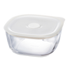 Heatproof Glass Container, 600mL (Oven/Microwave-safe)