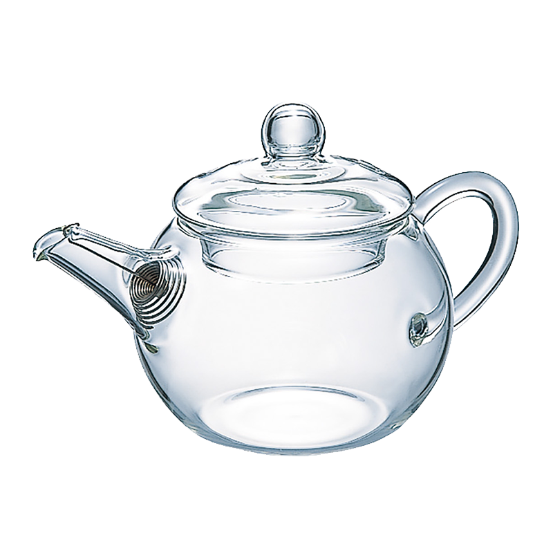 Heatproof Glass Teapot Round