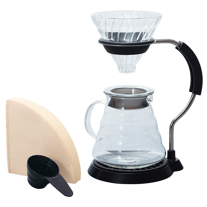 V60 Arm Stand Glass Dripper Set