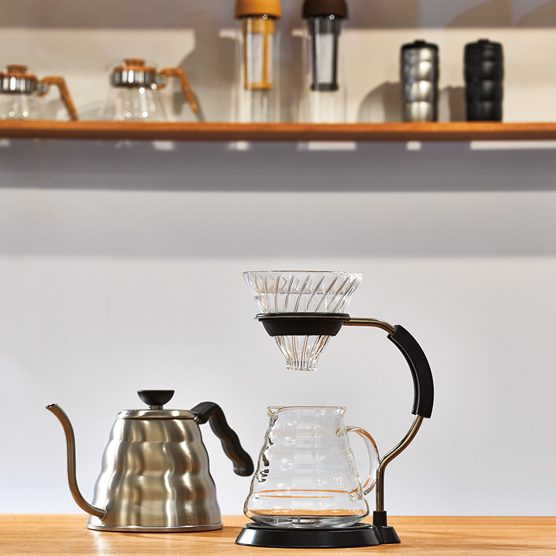 V60 Arm Stand Glass Dripper Set